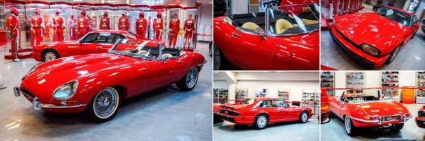 Симпатия владельцев коллекции к Jaguar, заметная начиная со входа в музей, становится еще более заметной в следующем зале. Jaguar E-Type 1963 года и Jaguar XJR-S 1993 года… Сочи автодром, авто, автомузей, коллекция, музей, сочи, спорткар, суперкар