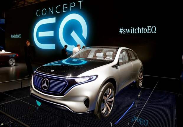 Mercedes-Benz Concept EQ автовыставка, женева, женева 2017