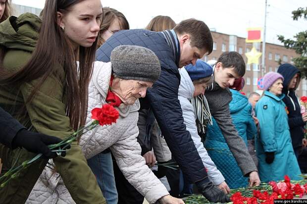 В День Победы в столице Карелии состоялся Молодежный Марш Памяти