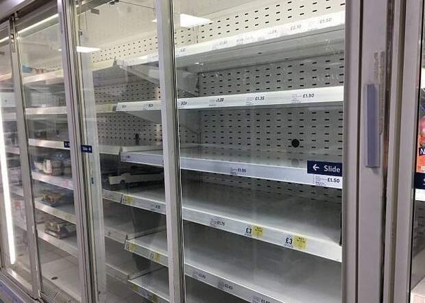 Почти как в СССР: британцы узнали, что такое продуктовый дефицит
