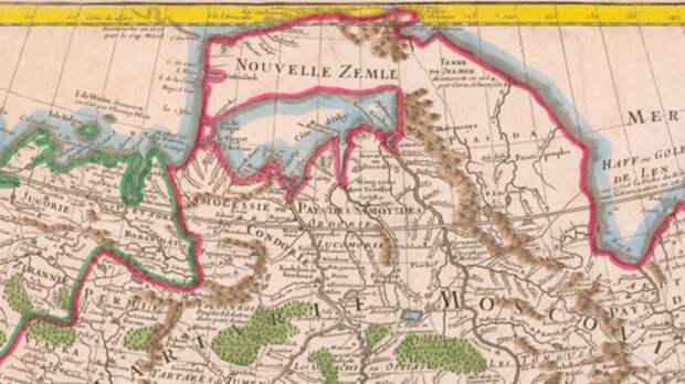 Иная география прошлого. Новая Земля, соединенная с континентом