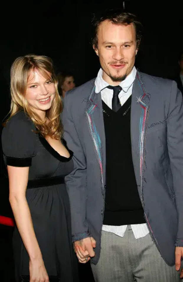 Мишель Уильямс и Хит Леджер в 2005 году