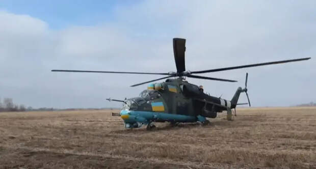 Украинские вертолеты оснащаются западными бортовыми комплексами обороны