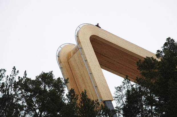 Aurland Lookout: полёт над горами в Норвегии
