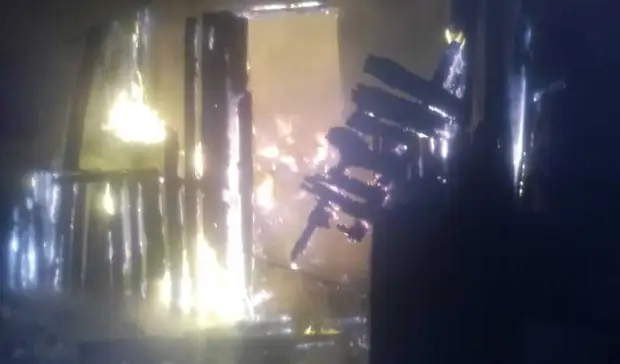 В Татарстане на пожаре погибли два человека