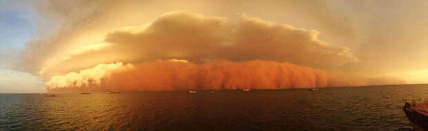 miscelanious02 Причудливая пыльная буря на западном побережье Австралии