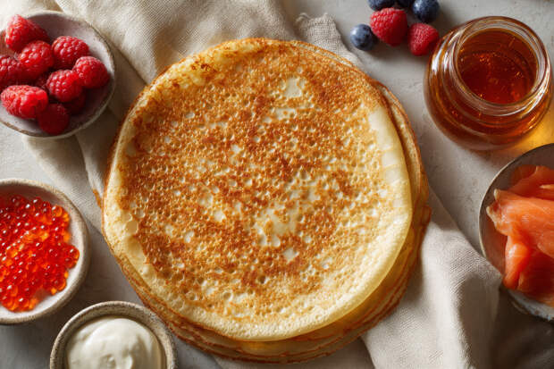 Россиянам назвали самую вредную начинку для блинов