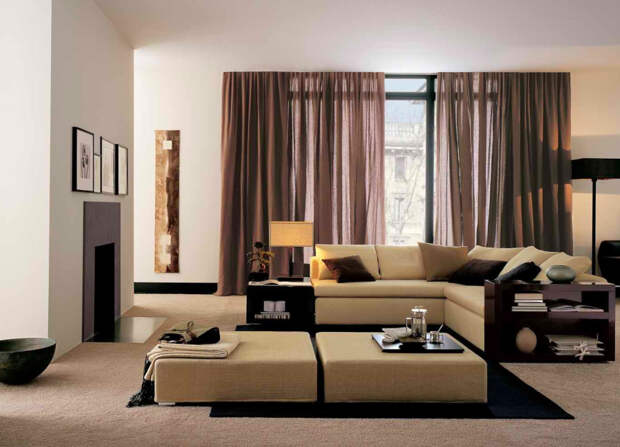 Мебель в стиле хай-тек должна быть компактной и иметь много встроенных функций и опций