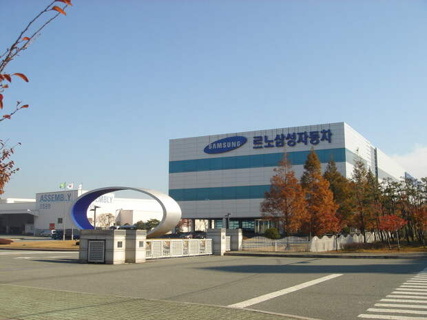 Современный завод Samsung Motor в Сеуле (Южная Корея)