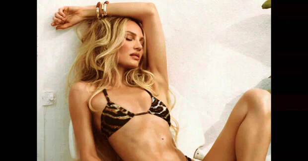 Кэндис Свейнпол снова снялась для Victoria's Secret