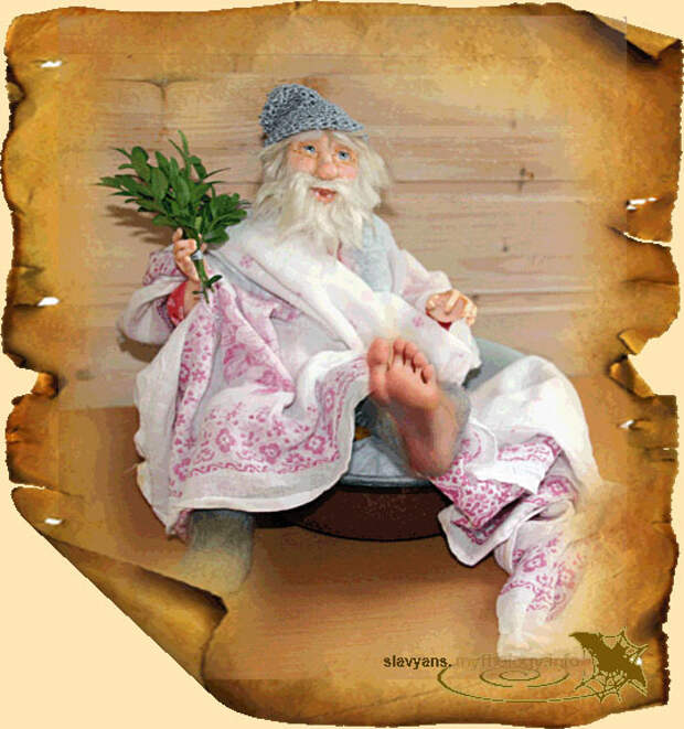 банник, банный, домовой, авторская кукла банник, Стася Александрова