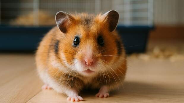 В Красноярске хомяк упал в вентиляцию и выживал в шахте три дня, построив домик из мусора