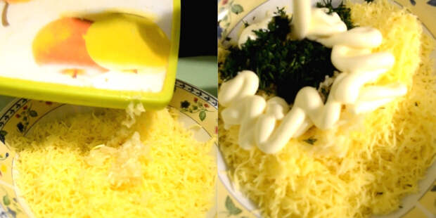 перец, фаршированный сыром и яйцом