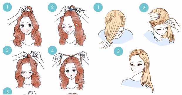 10 способов быстро и аккуратно уложить волосы. Отличные идеи на любой случай