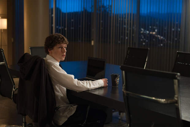 Кадр из фильма «Социальная сеть»