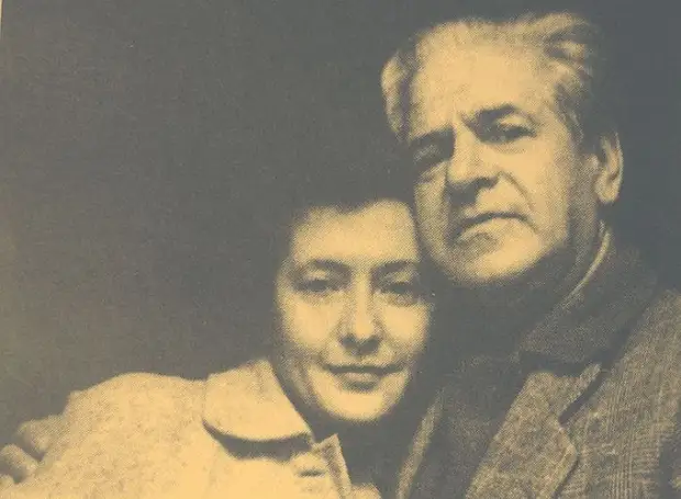 Юлия Друнина и Алексей Каплер | Фото: liveinternet.ru