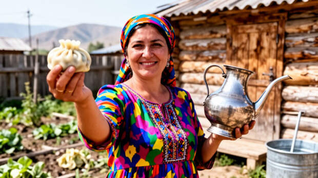 Таджичка: "В туалет - вытер рукой. Обед - уже готов". Кишлак - как меня встретили?