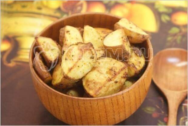 Чесночный картофель