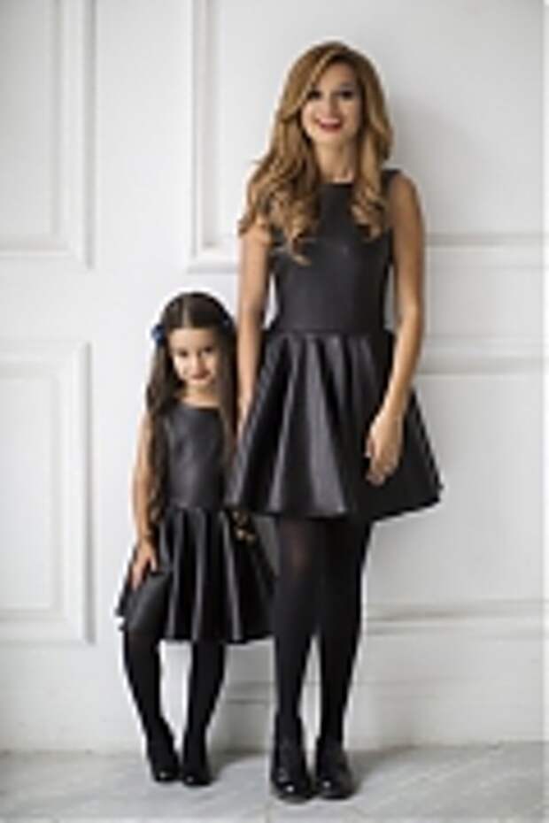 Ксения Бородина снялась для модного бренда вместе с дочкой