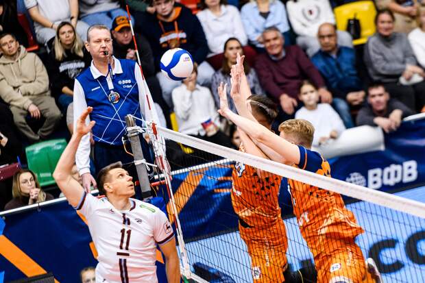 Волейболисты «Горького» потерпели поражение в матче 1/8 Кубка России