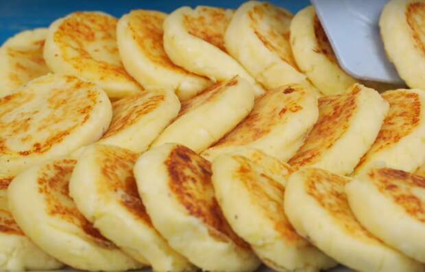 Интересный завтрак - картофельные сырники