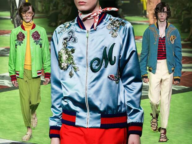 Style Notes: какие вещи из мужской коллекции Gucci весна-201...
