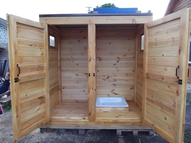 Строим хозблок с душем и туалетом: 30 лучших идей для дачи - Сам себе ...