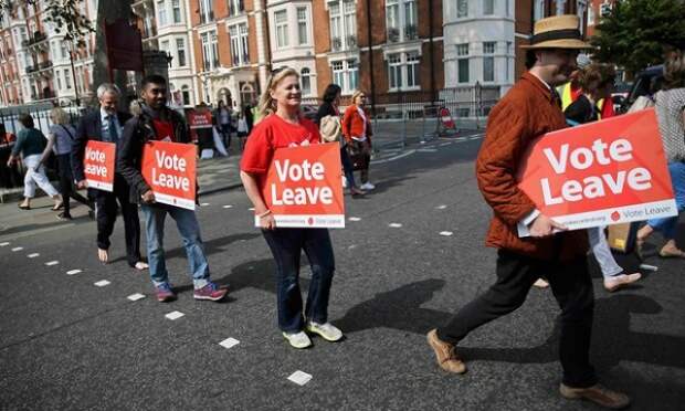 Большинство британцев проголосуют за выход из Евросоюза
