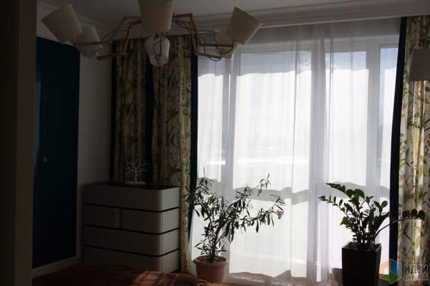 Светлая квартира с панорамными окнами - часть 1 - Спальня