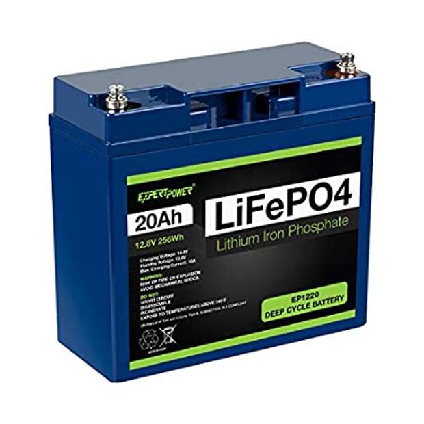 Expert Power12V Lithium Deep Cycle Rechargeable Battery