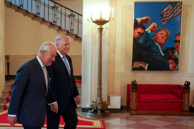 The Guardian: Лондон запретил камеры на встрече Карла III с Трампом в Белом доме