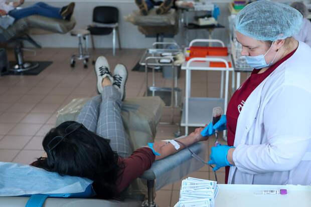 Более 2 тысяч жителей Подмосковья впервые стали донорами крови