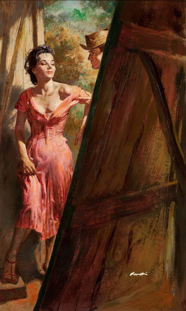 Король книжных обложек: картины James Avati Король книжных обложек: картины James Avati