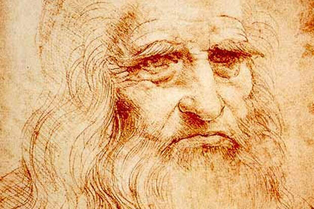 Предполагаемый автопортрет Леонардо да Винчи, 1518 год