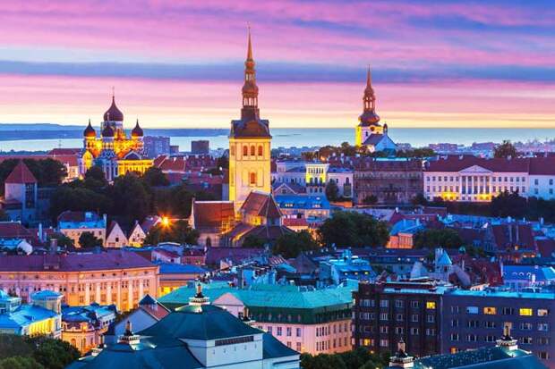 В Эстонии существуют всего три города с населением более 50 000 человек