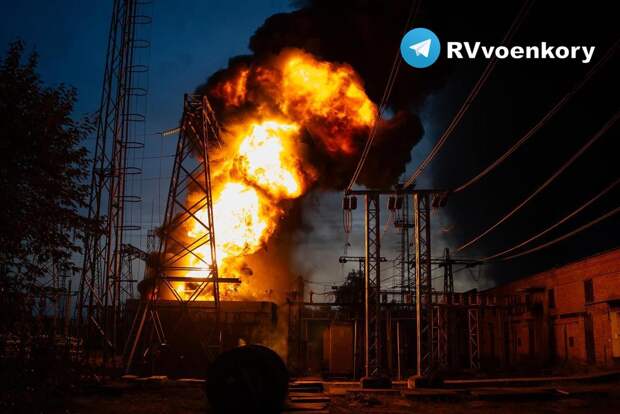 Новые кадры тяжёлых повреждений киевской ТЭЦ: тепловое оборудование полностью выведено из строя