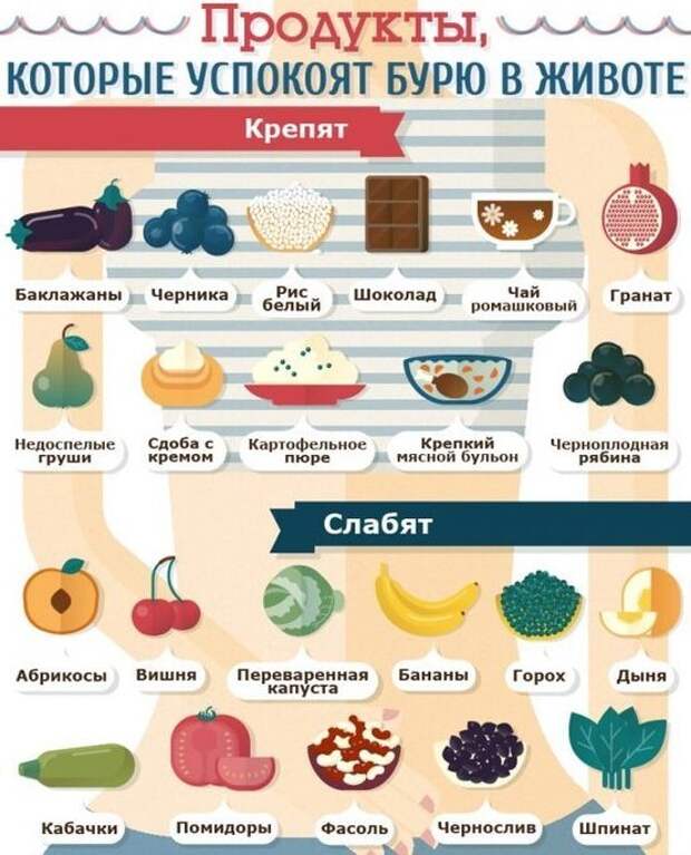 20 полезных  шпаргалок о нашем теле, здоровье, еде и хорошей жизни