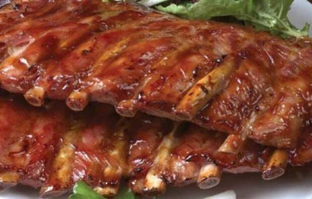 Рёбрышки в пиве с луком в духовке. Ароматное и нежное мясо 2