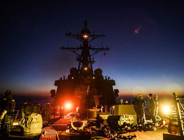 Donald Cook DDG-75 в Сирии