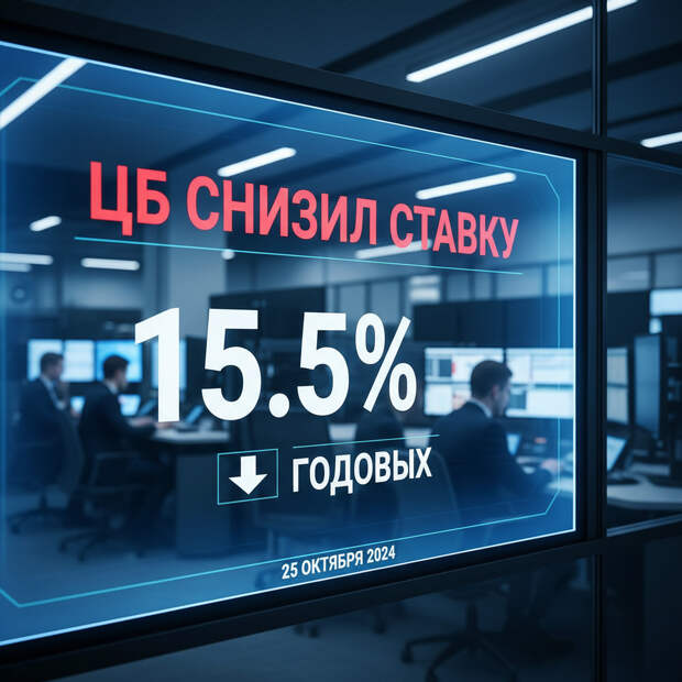 ЦБ снова снизил ставку