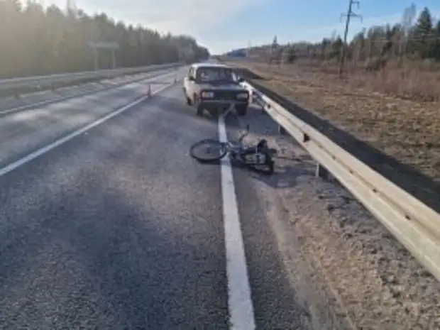 В Вологодском районе автомобилист сбил велосипедиста