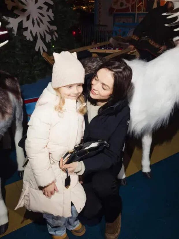 Софья Синицына с дочерью Мией