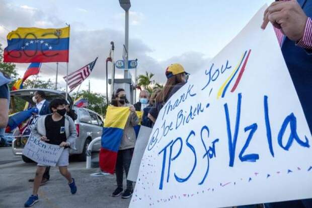 EEUU INMIGRACIÓN - Coalición migratoria urge a Biden extender amparo del TPS a venezolanos