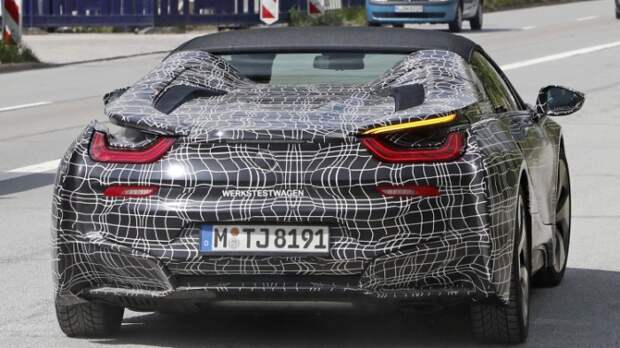Совсем скоро на дорогах появится новый BMW i8 Spyder