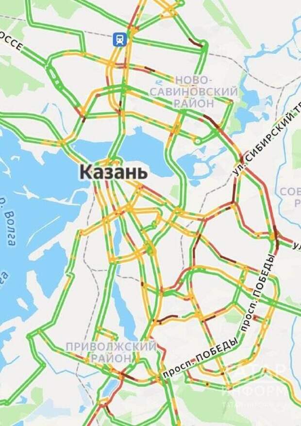 Бәйрәмнәрдән соң Казанда сигез баллы бөкеләр барлыкка килде