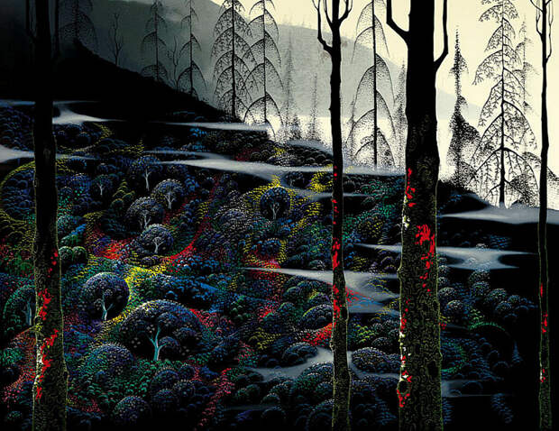 Эйвинд Эрл (Eyvind Earle) - известный американский художник, писатель и иллюстратор.