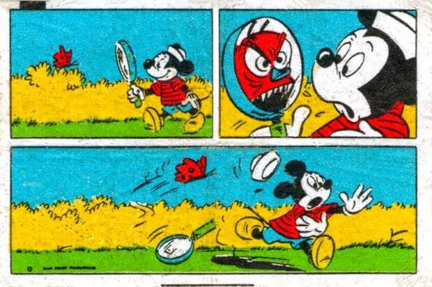Коллекция вкладышей жевательной резинки Donald