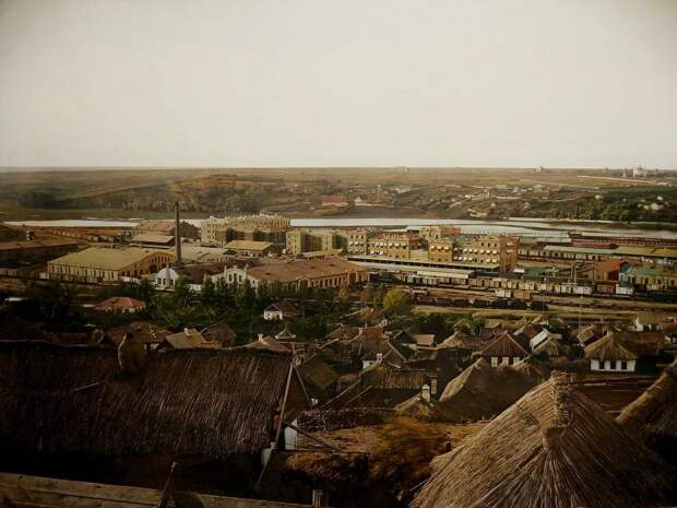 Железная дорога в дореволюционной России. Цветные фотографии 1885 года.