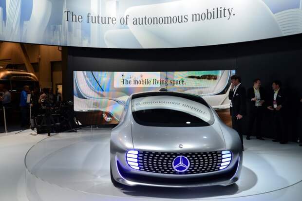 Концепт Mercedes F 015: потрясающий взгляд в будущее [видео]