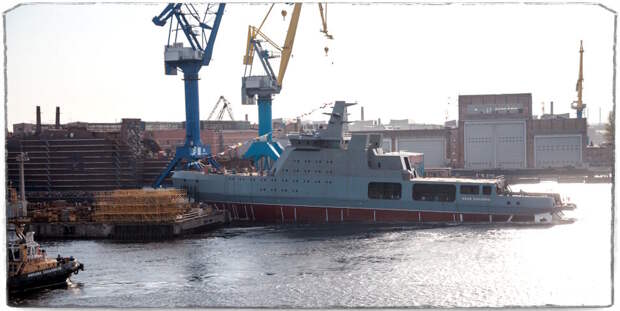 Источник: АО "ОСК". "Иван Папанин", спуск на воду.